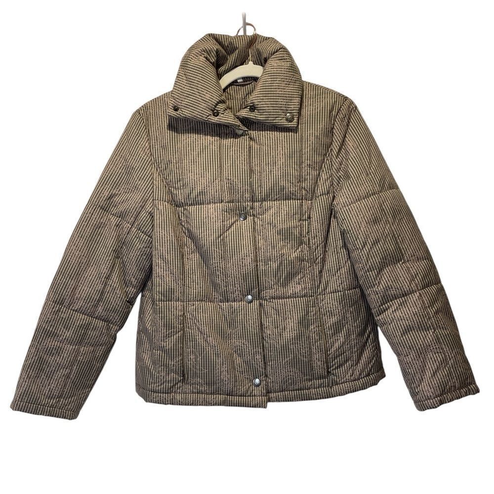 Laura Lebek  Sport Striped Tan Women's Jacket  size D38